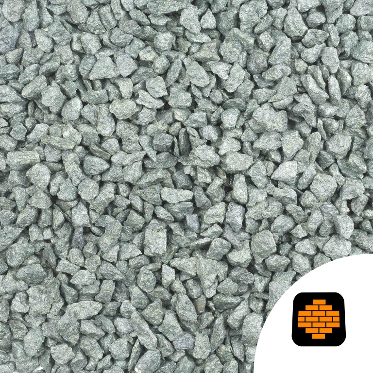 BIG-BAG Porfiersplit Groen 7-14 mm. ca.1000 kg.
