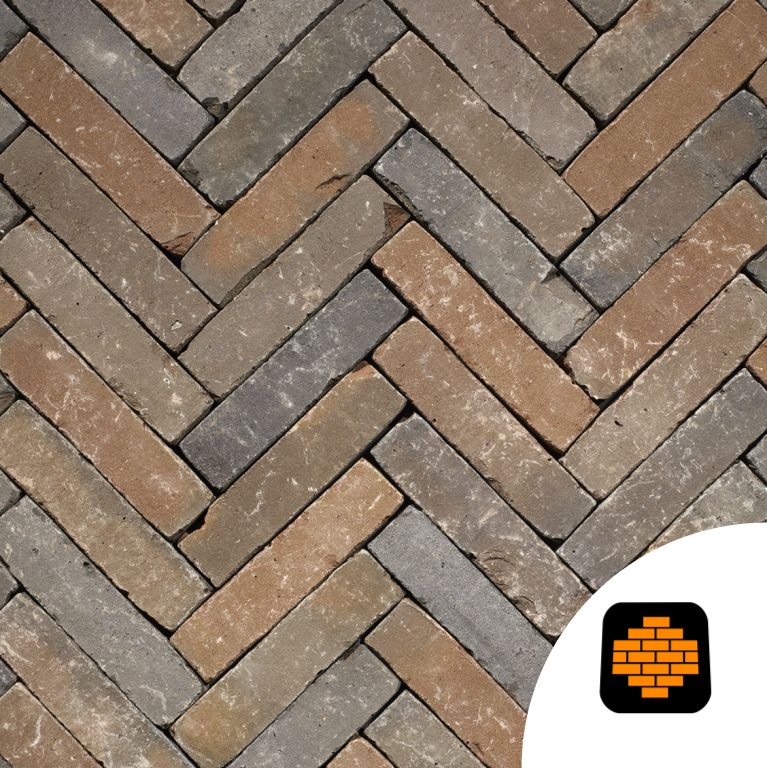Brique Speciale Gebakken Waalformaat 6 cm. Zenneton WS (98/m2)