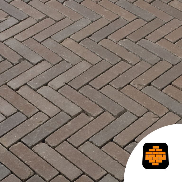 Brique Terra Gebakken Waalformaat 6,0 cm. Bergamo Antica (96 /m2)