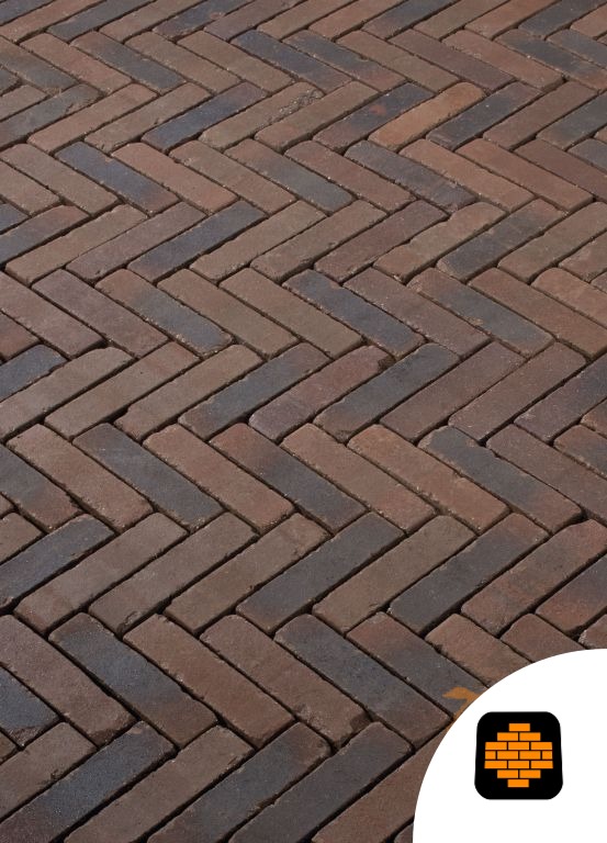 Brique Terra Gebakken Waalformaat 6,0 cm. Vulcano Antica (96/m2)