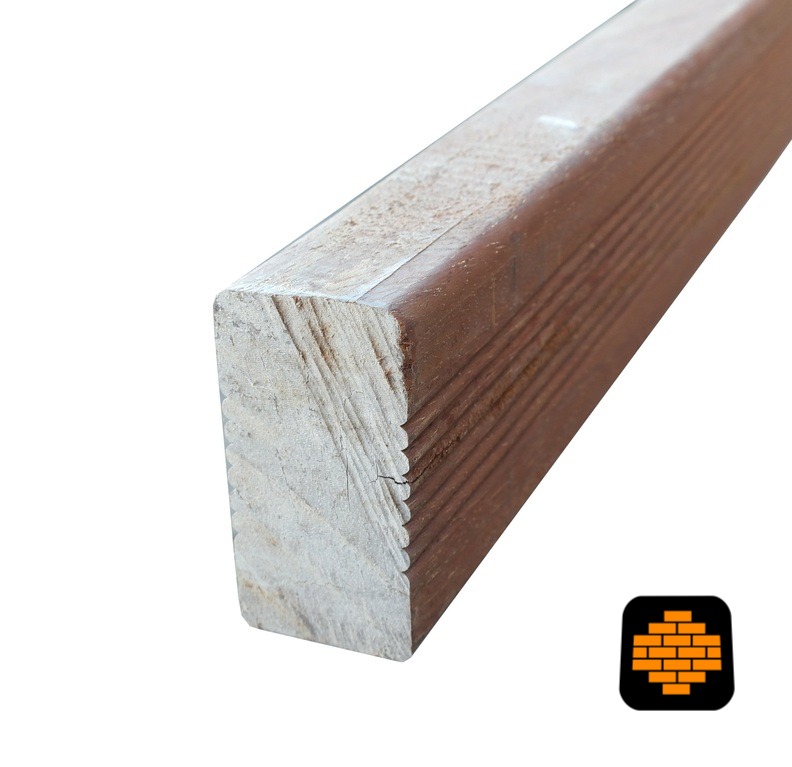 Hardhout Liggers 4,5x9x400 Geschaafd