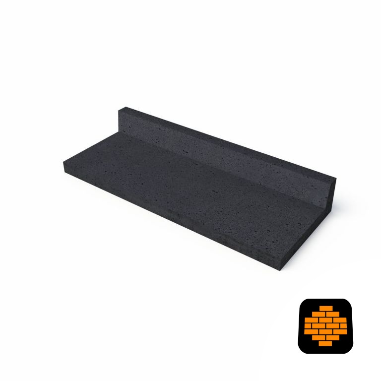 Schellevis Traptreden 100x40x15 L-Model Carbon