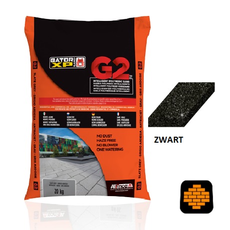 Zak Gatorsand XP G2 Voegmortel Zwart 20 kg